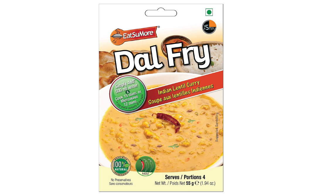 EatSuMore Dal Fry    Pack  55 grams